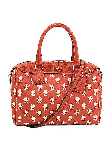 Coach Coach F38160 Badlands Floral 2-Way Satchel Handbag PVC Women's COACH (view 1)