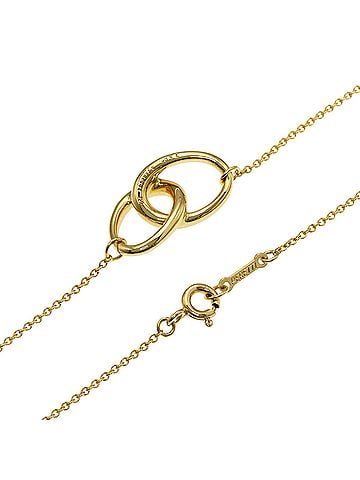 Tiffany & Co. Tiffany &amp; Co. Double Loop Necklace, 18K Yellow Gold, Women's. (view 2)