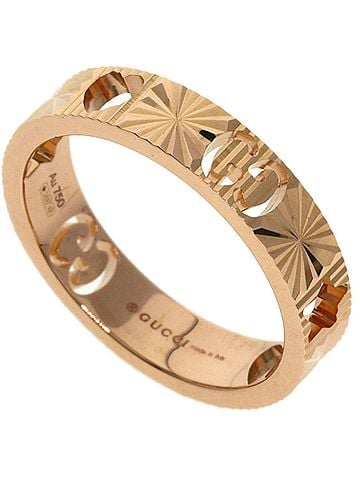 Gucci Gucci Icon Heart &amp; Star #9 Ring, 18K Pink Gold, Women's. (view 1)