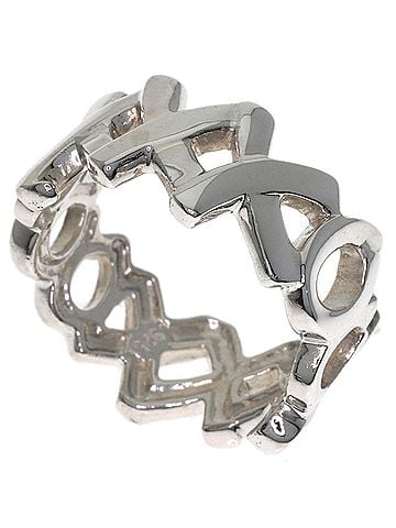 Tiffany & Co. Tiffany &amp; Co. Love Kiss Ring, Silver, Women's. (view 1)