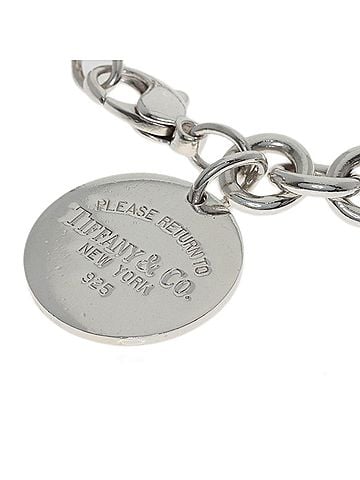 Tiffany & Co. Tiffany &amp; Co. Return to Round Tag Bracelet, Silver, Women's. (view 2)