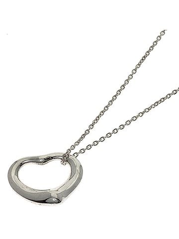 Tiffany & Co. Tiffany &amp; Co. Open Heart Necklace, Silver, Women's. (view 1)