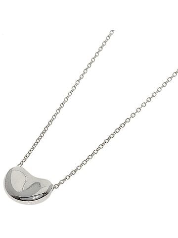 Tiffany & Co. Tiffany Bean Necklace, Silver, Women's, TIFFANY&amp;Co. (view 1)