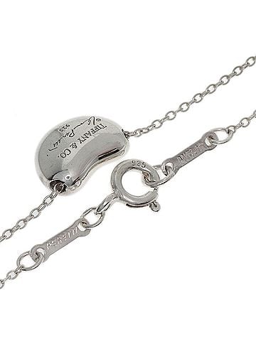 Tiffany & Co. Tiffany Bean Necklace, Silver, Women's, TIFFANY&amp;Co. (view 2)