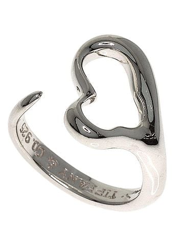 Tiffany & Co. Tiffany &amp; Co. Open Heart Ring, Silver, Women's. (view 1)