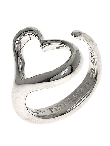 Tiffany & Co. Tiffany &amp; Co. Open Heart Ring, Silver, Women's. (view 2)