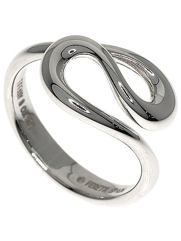 Tiffany & Co. Tiffany &amp; Co. Open Wave Ring, Silver, Women's Ring (view 1)