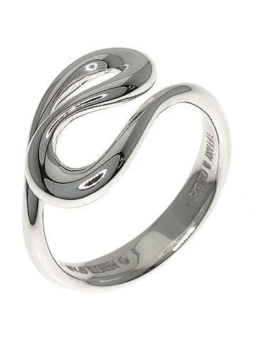 Tiffany & Co. Tiffany &amp; Co. Open Wave Ring, Silver, Women's Ring (view 2)