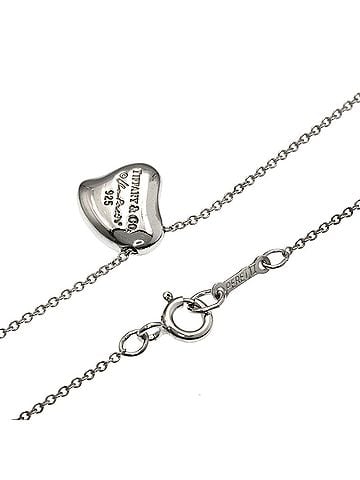 Tiffany & Co. Tiffany &amp; Co. Full Heart Necklace, Silver, Women's. (view 2)