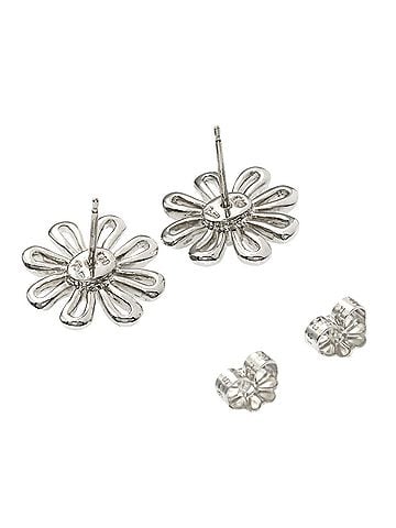 Tiffany & Co. Tiffany &amp; Co. Daisy Earrings, Silver/14K White Gold, Women's. (view 2)
