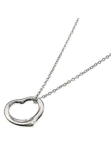 Tiffany & Co. Tiffany &amp; Co. Open Heart Necklace, Silver, Women's. (view 1)