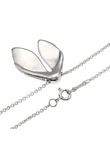 Tiffany & Co. Tiffany &amp; Co. Whale Tail Necklace, Silver, Women's. (view 2)
