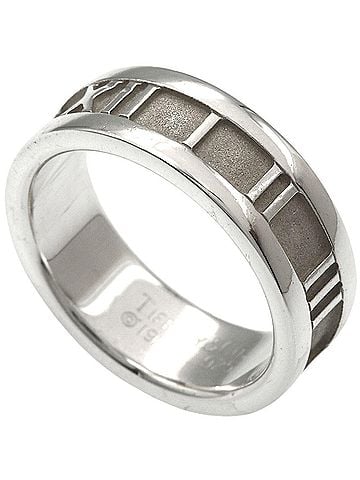 Tiffany & Co. Tiffany &amp; Co. Atlas Ring, Silver, Women's. (view 1)