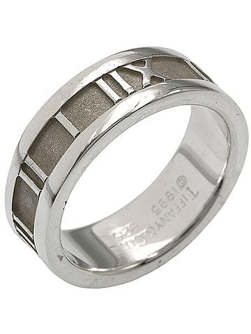 Tiffany & Co. Tiffany &amp; Co. Atlas Ring, Silver, Women's. (view 2)