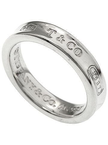 Tiffany & Co. Tiffany &amp; Co. 1837 Narrow Ring, Silver, Women's. (view 1)