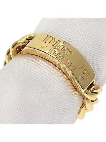 Christian Dior Christian Dior Dior Gourmet Chain #49 Ring, 18K Yellow Gold, Women's. (view 1)