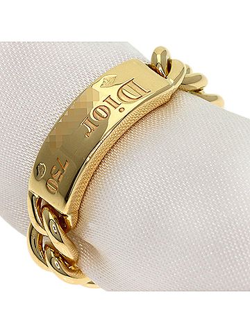 Christian Dior Christian Dior Dior Gourmet Chain #49 Ring, 18K Yellow Gold, Women's. (view 2)