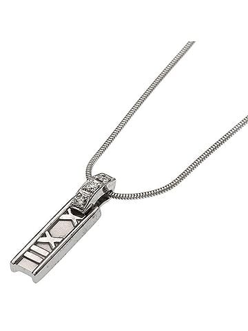 Tiffany & Co. Tiffany &amp; Co. Atlas 3-Piece Diamond Necklace, 18K White Gold, Women's. (view 1)