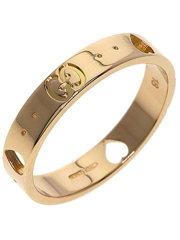 Gucci Gucci Icon Amor Ring - 18K Pink Gold Women's GUCCI (view 2)