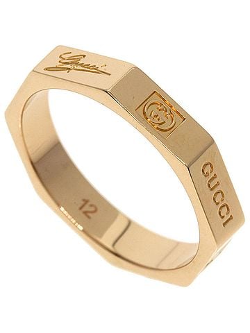 Gucci Gucci Octagon #12 Ring, 18K Pink Gold, Women's. (view 1)