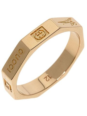 Gucci Gucci Octagon #12 Ring, 18K Pink Gold, Women's. (view 2)