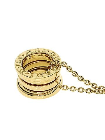 Bvlgari BVLGARI B-zero1 Necklace, 18K Yellow Gold, Women's (view 2)