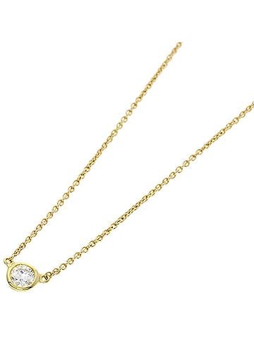 Tiffany & Co. Tiffany &amp; Co. By the Yard Diamond Necklace, 18K Yellow Gold, Women's. (view 1)