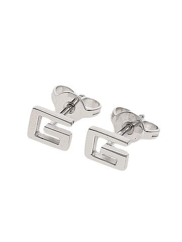 Gucci Gucci G-logo earrings, 18K white gold, women's. (view 1)