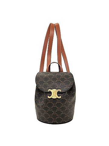 Céline Celine Bonnie Triomphe Backpack/Daypack, PVC, Women's CELINE (view 1)