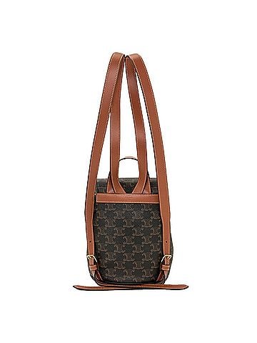 Céline Celine Bonnie Triomphe Backpack/Daypack, PVC, Women's CELINE (view 2)