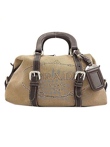 Prada Prada Logo Canvas Handbag for Women PRADA (view 1)