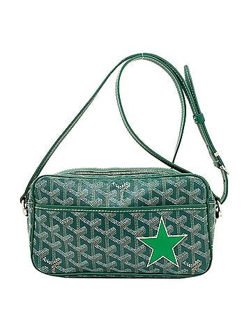 Goyard Goyard Cup Vert PM Star Print Long Shoulder Bag, Coated Canvas, Women's GOYARD (view 1)