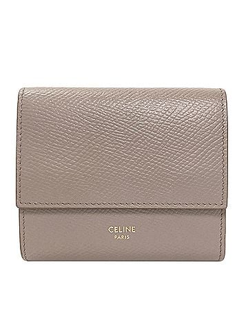 Céline Celine Trifold Wallet, Calfskin Leather, Women's (view 1)