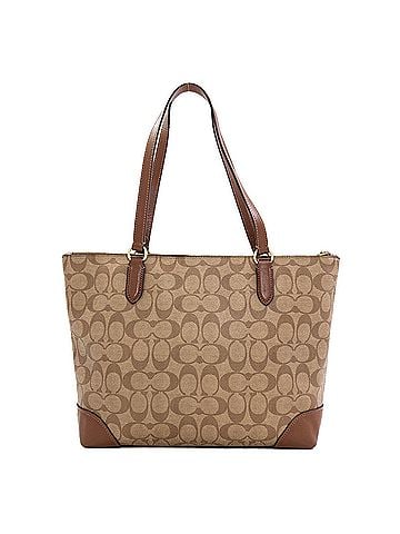 Coach Coach F29208 Signature Tote Bag PVC/Leather Women's COACH (view 2)