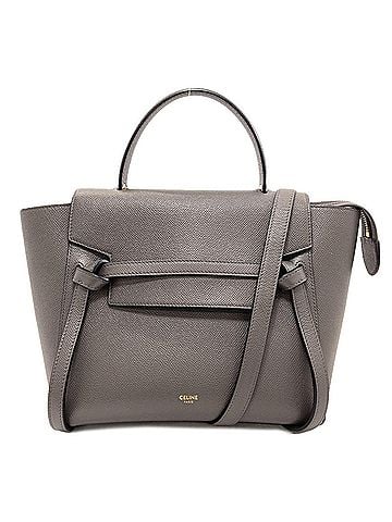 Céline Celine Belt Bag Micro 2-Way Handbag Calfskin Women's CELINE (view 1)