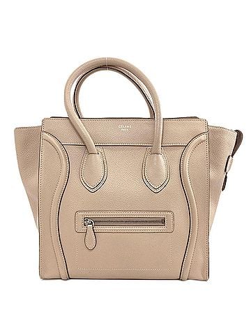 Céline Celine Luggage Mini Tote Bag, Calfskin, Women's (view 1)