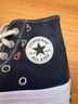 Converse Black White Sneakers Size 5 1/2 - photo 4