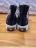 Converse Black White Sneakers Size 5 1/2 - photo 3