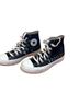 Converse Black White Sneakers Size 5 1/2 - photo 2