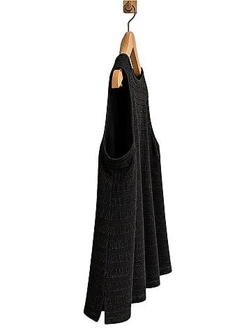 Eileen Fisher Sheer Silk Glimmer Ballet Neck Tank Top Tank Top (view 2)
