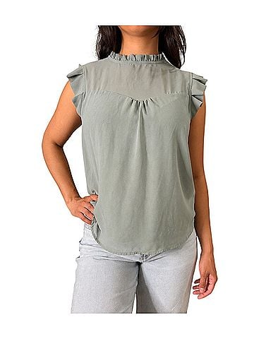New York & Company Sleeveless Blouse (view 1)