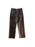 Aritzia 100% Polyurethane 100% Polyester Black Casual Pants Size 6 - photo 1