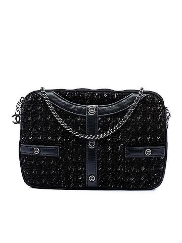 Chanel Limited Edition Tweed Girl Jacket Clutch on Chain (view 1)