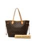 Louis Vuitton 100% Coated Canvas Brown Monogram Neverfull MM One size - photo 8