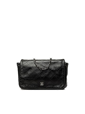 Chanel CC Quilted Lambskin Full Flap Wallet on Chain (view 1)