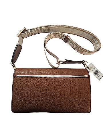 Michael Kors Jet Set Leather Crossbody Bag (view 2)