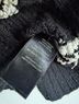 Obey Stripes Black White Pullover Sweater Size XS - photo 5