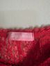 Sugar Thrillz Red Lace Intimate Babydoll Romper - photo 4