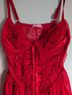 Sugar Thrillz Red Lace Intimate Babydoll Romper - photo 3