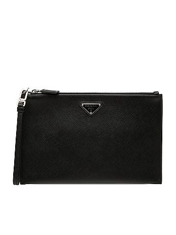 Prada Saffiano Wristlet Clutch (view 1)